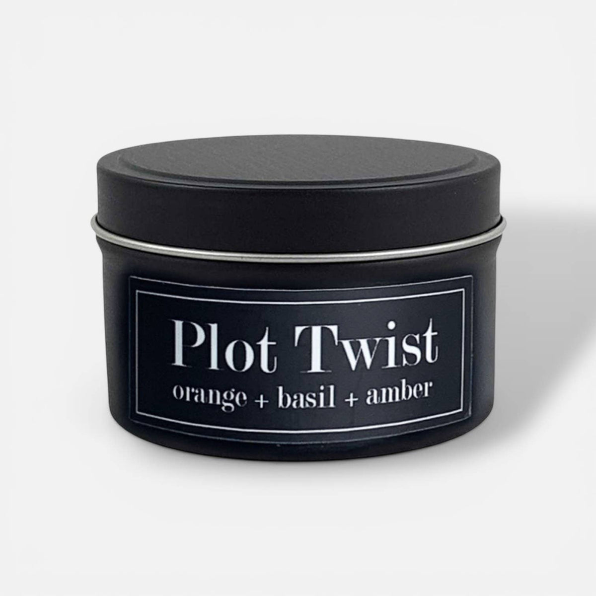 Fly Paper Products - Plot Twist 4oz Candle - Orange + Tunisian Basil + Amber