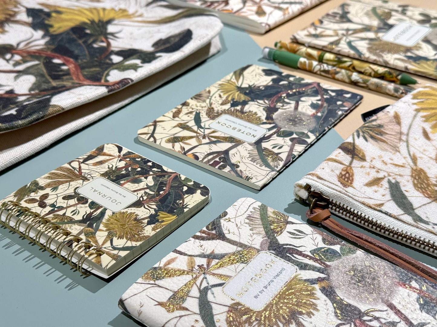 BV by Bruno Visconti - Small Notebook  Summer Greens