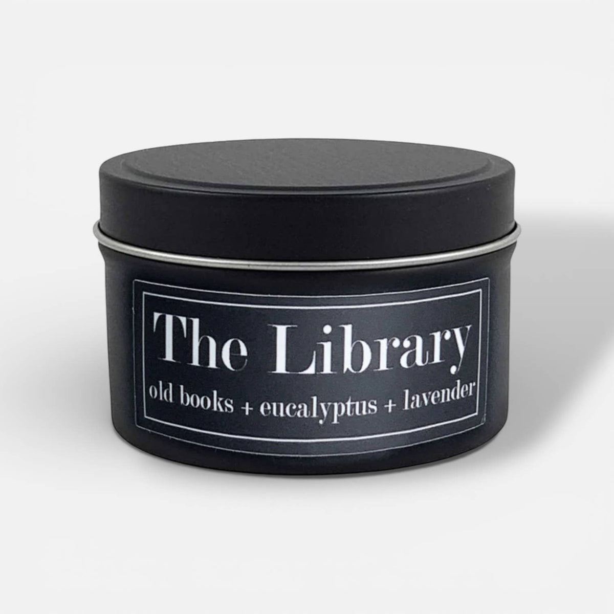 Fly Paper Products - The Library 4oz Candle - Old Books + Eucalyptus + Lavender
