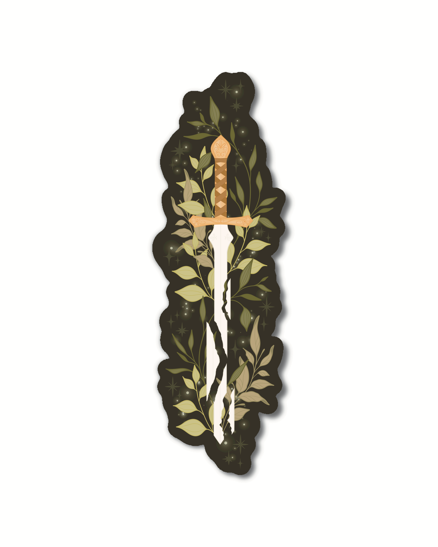 Meaggie Moos - Broken Blade Fantasy Die-Cut Bookmark