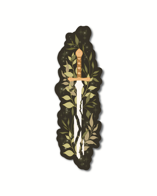 Meaggie Moos - Broken Blade Fantasy Die-Cut Bookmark