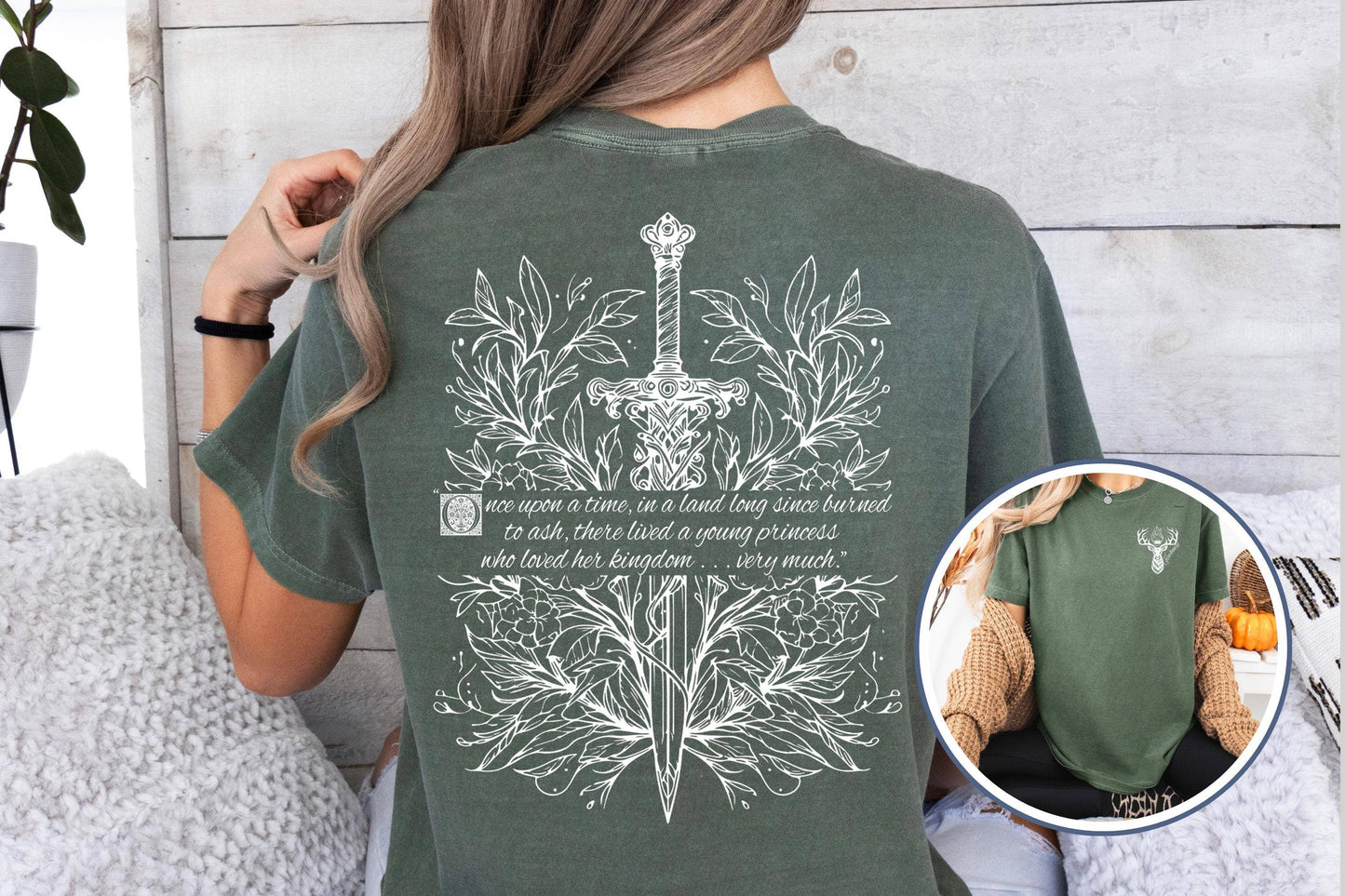 Terrasen Throne of Glass Book Lover T-shirt
