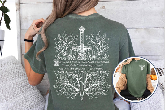 Terrasen Throne of Glass Book Lover T-shirt