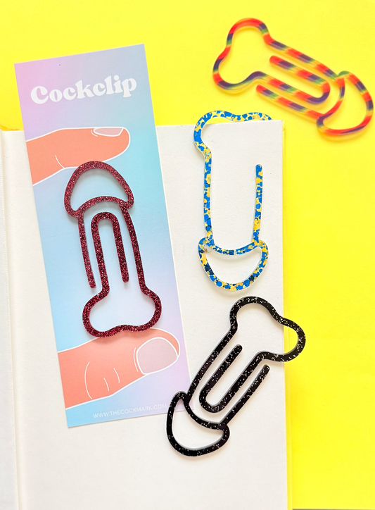 Cockmark - Cockclip Bookmark