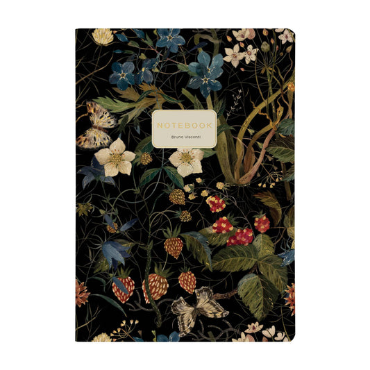 Small Notebook  Forest Flowers 
