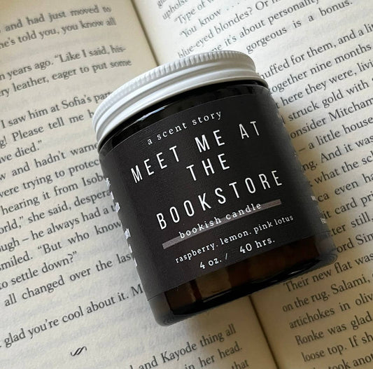 Meet Me at the Bookstore | Bookish Candle | Soy Wax: 4oz